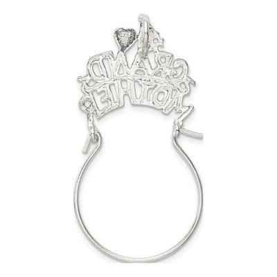 Sterling Silver Grandmother Holder Number 1 Charm – view 5