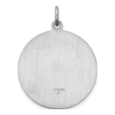 Sterling Silver Our of Guadalupe Medal Pendant – view 4
