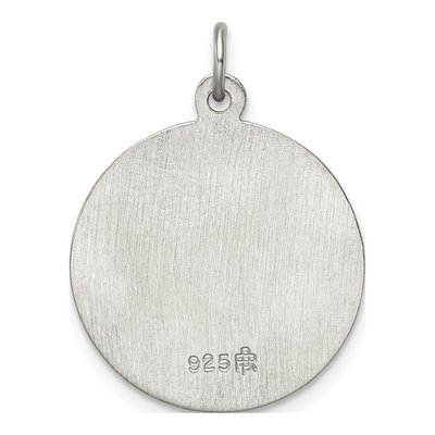 Sterling Silver Our of Perpetual Help Medal Pendant – view 5