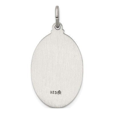Sterling Silver Our of Mount Carmel Medal Pendant – view 5
