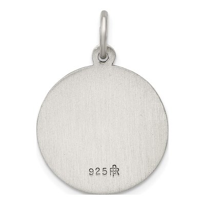 Sterling Silver Our of Perpetual Help Medal Pendant – view 5
