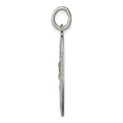 Sterling Silver Our of Perpetual Help Medal Pendant – view 3