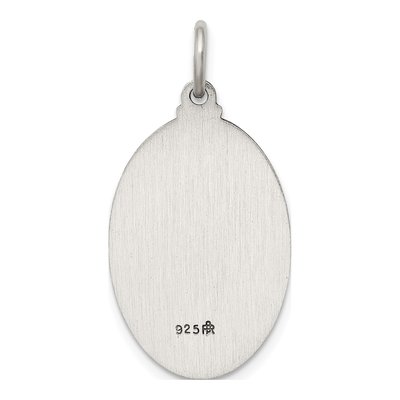 Sterling Silver Our of Perpetual Help Medal Pendant – view 5