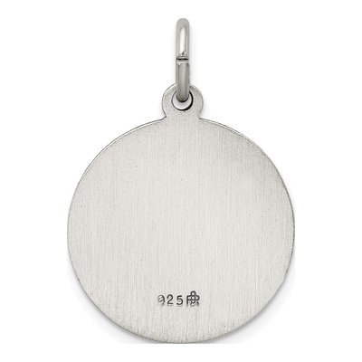 Sterling Silver Our of Mount Carmel Medal Pendant – view 4