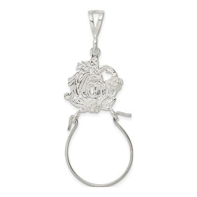 Sterling Silver Mom Holder Number 1 Pendant – view 5