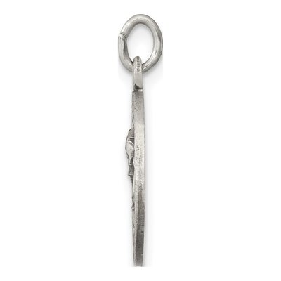 Sterling Silver Our of Sorrows Medal Pendant – view 3