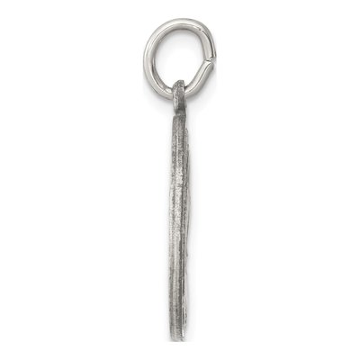 Sterling Silver Antiqued Matka Boska Medal Pendant – view 3