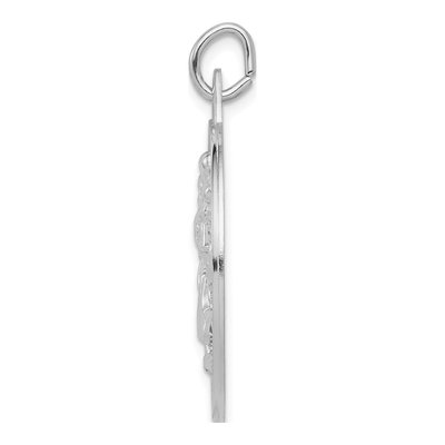 Sterling Silver St Christopher Medal Pendant – view 3