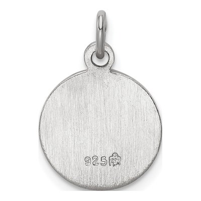Sterling Silver Saint Christopher Medal Pendant – view 4
