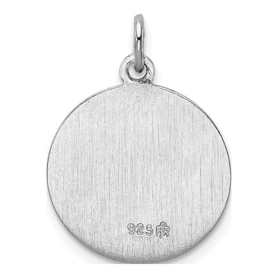 Sterling Silver Saint Christopher Medal Pendant – view 5