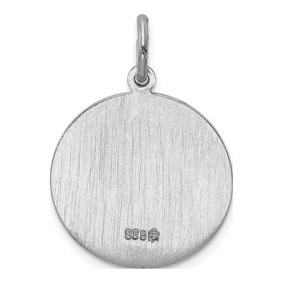 Sterling Silver Saint Christopher Medal Pendant – view 5
