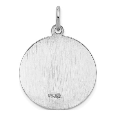 Sterling Silver Saint Christopher Medal Pendant – view 5