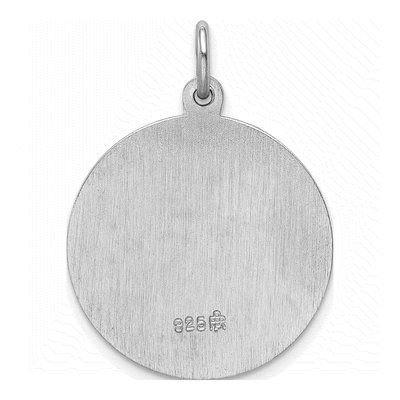 Sterling Silver Saint Joseph Medal Pendant – view 4