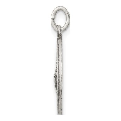 Sterling Silver Antiqued Saint Jude Thaddeus Medal Pendant – view 3