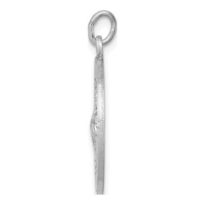 Sterling Silver Saint Jude Medal Pendant – view 3