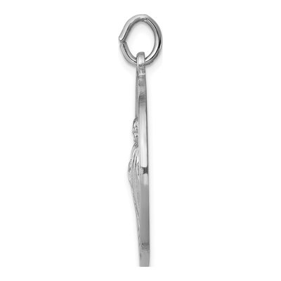 Sterling Silver Saint Jude Medal Pendant – view 3
