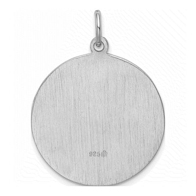 Sterling Silver Saint Jude Medal Pendant – view 4