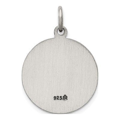 Sterling Silver Saint Jude Medal Pendant – view 5