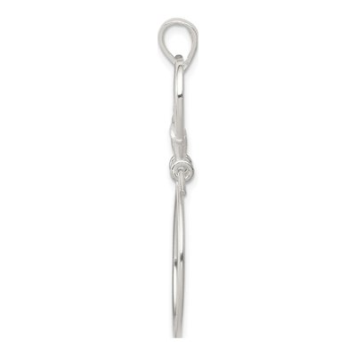 Sterling Silver Claddagh Holder Pendant – view 3