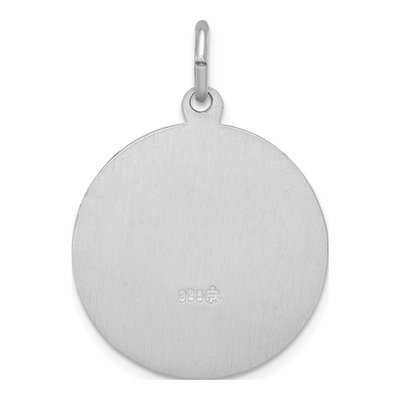 Sterling Silver Saint Anthony Medal Pendant – view 5