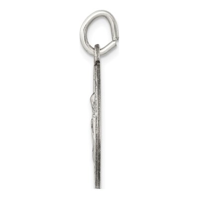 Sterling Silver Saint Anne Medal Pendant – view 3
