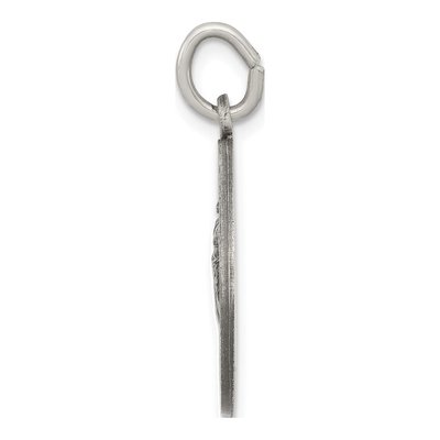Sterling Silver Saint Martha Medal Pendant – view 3
