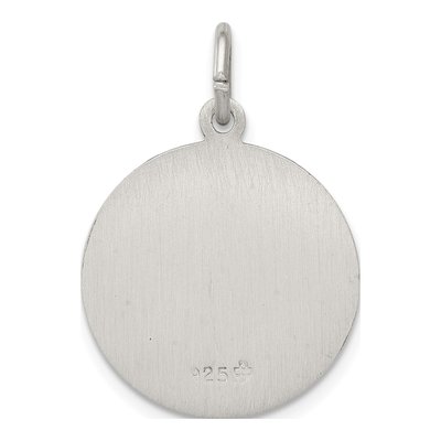Sterling Silver Saint Martha Medal Pendant – view 4
