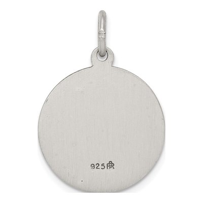 Sterling Silver Antiqued Saint Paul Medal Pendant – view 5