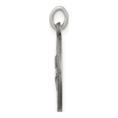 Sterling Silver Saint Peter Medal Pendant – view 3