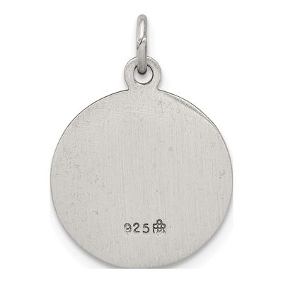 Sterling Silver Saint Peter Medal Pendant – view 5