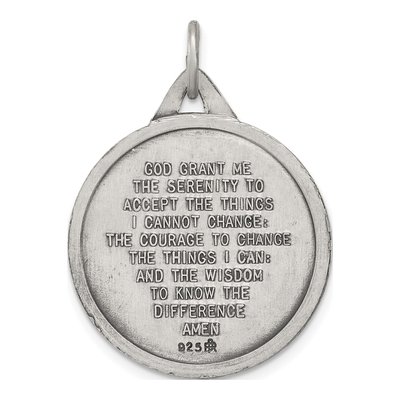 Sterling Silver Praying Hands Pendant – view 5