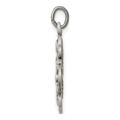 Sterling Silver Antiqued 4-Way Medal Pendant – view 3