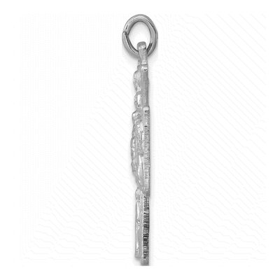 Sterling Silver 4-Way Reversible Medal Pendant – view 3