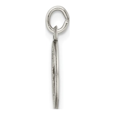 Sterling Silver Guardian Angel Medal Pendant – view 3