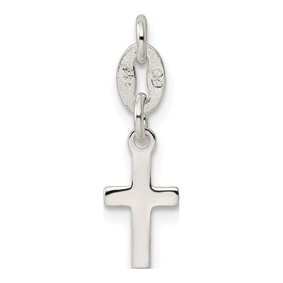 Sterling Silver Cross for Kids Charm – view 5
