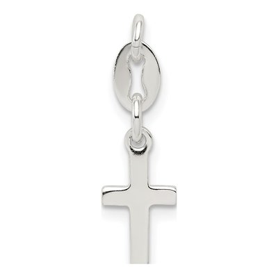 Sterling Silver Cross for Kids Charm