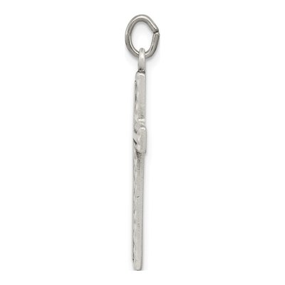 Sterling Silver Antiqued Cross Pendant – view 3