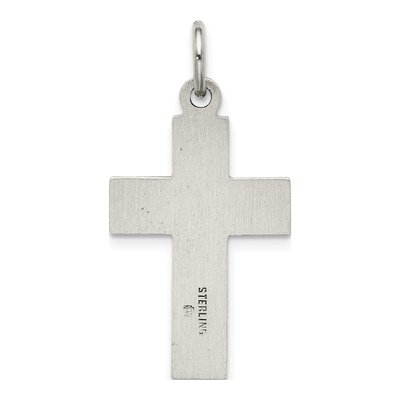 Sterling Silver Antiqued Cross Pendant – view 5