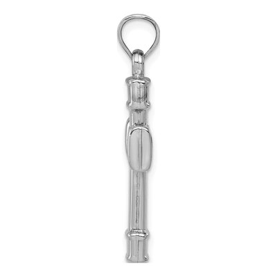 Sterling Silver Reversible Cross Pendant – view 3