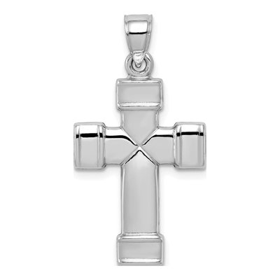 Sterling Silver Reversible Cross Pendant