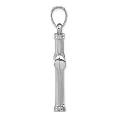 Sterling Silver Reversible Hollow Cross Pendant – view 3