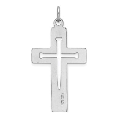 Sterling Silver Latin Cross Pendant – view 5