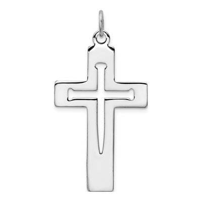 Sterling Silver Latin Cross Pendant
