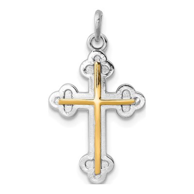 Sterling Silver Cross Charm