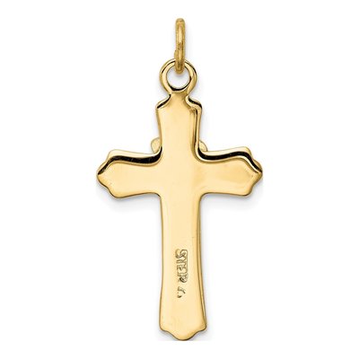 Sterling Silver Dove Cross Charm – view 5