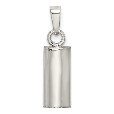 Sterling Silver Mezuzah Pendant – view 5