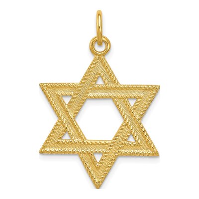 Sterling Silver Star of David Pendant