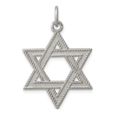 Sterling Silver Star of David Pendant