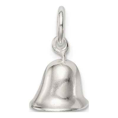 Sterling Silver Moveable Bell Charm – view 5