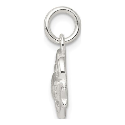 Sterling Silver Heart Daughter Charm – view 3